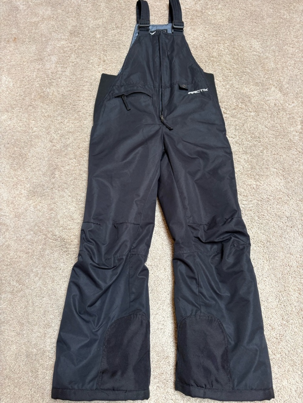 Arctix Black Kids Snow Bib Overalls